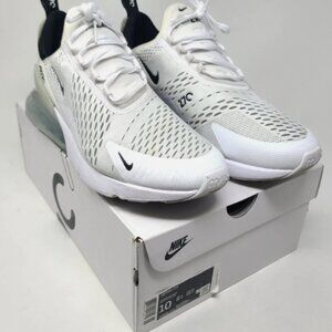 Nike Air Max 270 White Black AH8050-100 Men's 10 2021